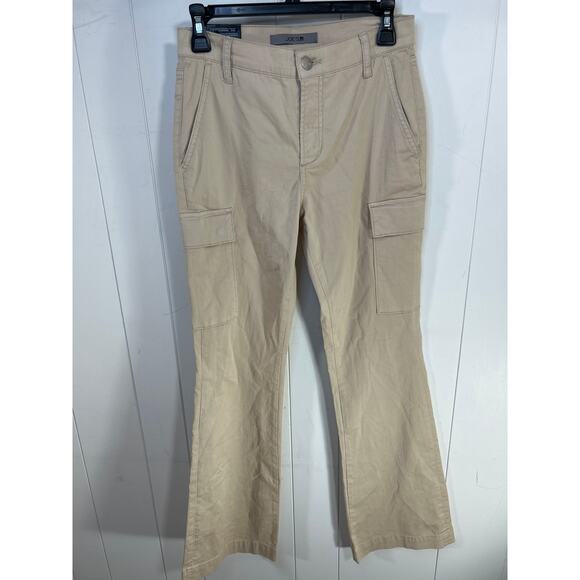 JOE'S JEANS High Rise Bootcut Cargo Pants in Taupe. Size 25. NWOT. - Picture 3 of 9